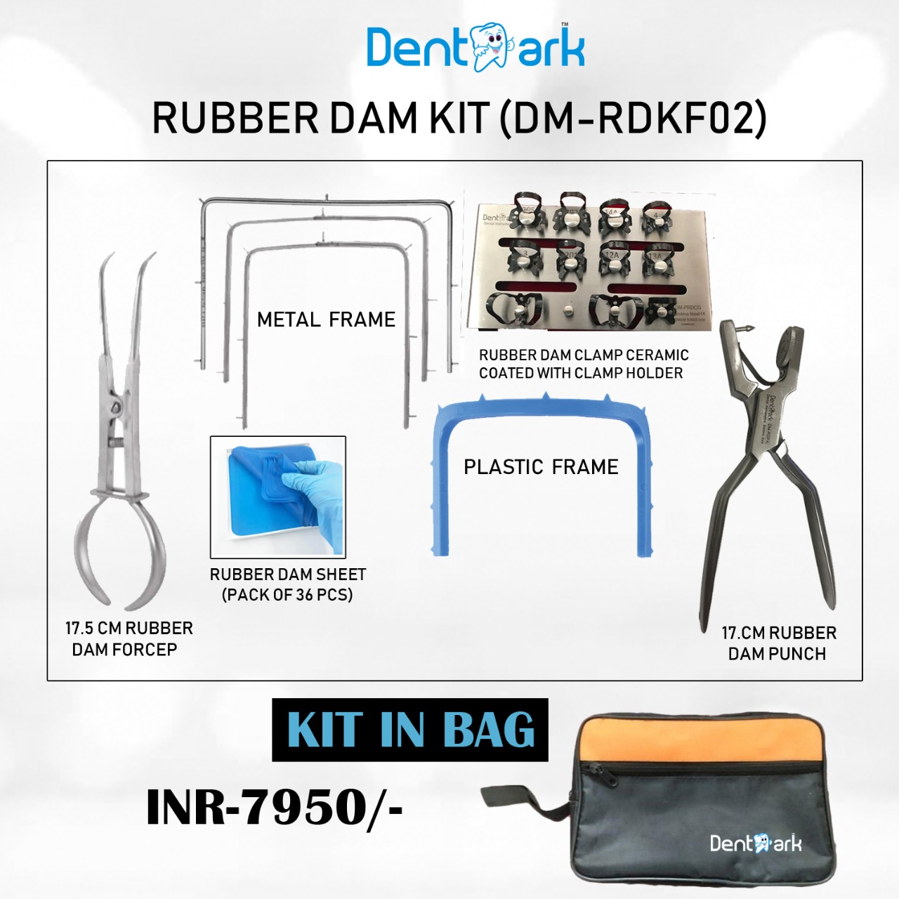 Buy DENTAL RUBBER DAM KIT (DM-RDKF02) , Dental Equipment Online in ...